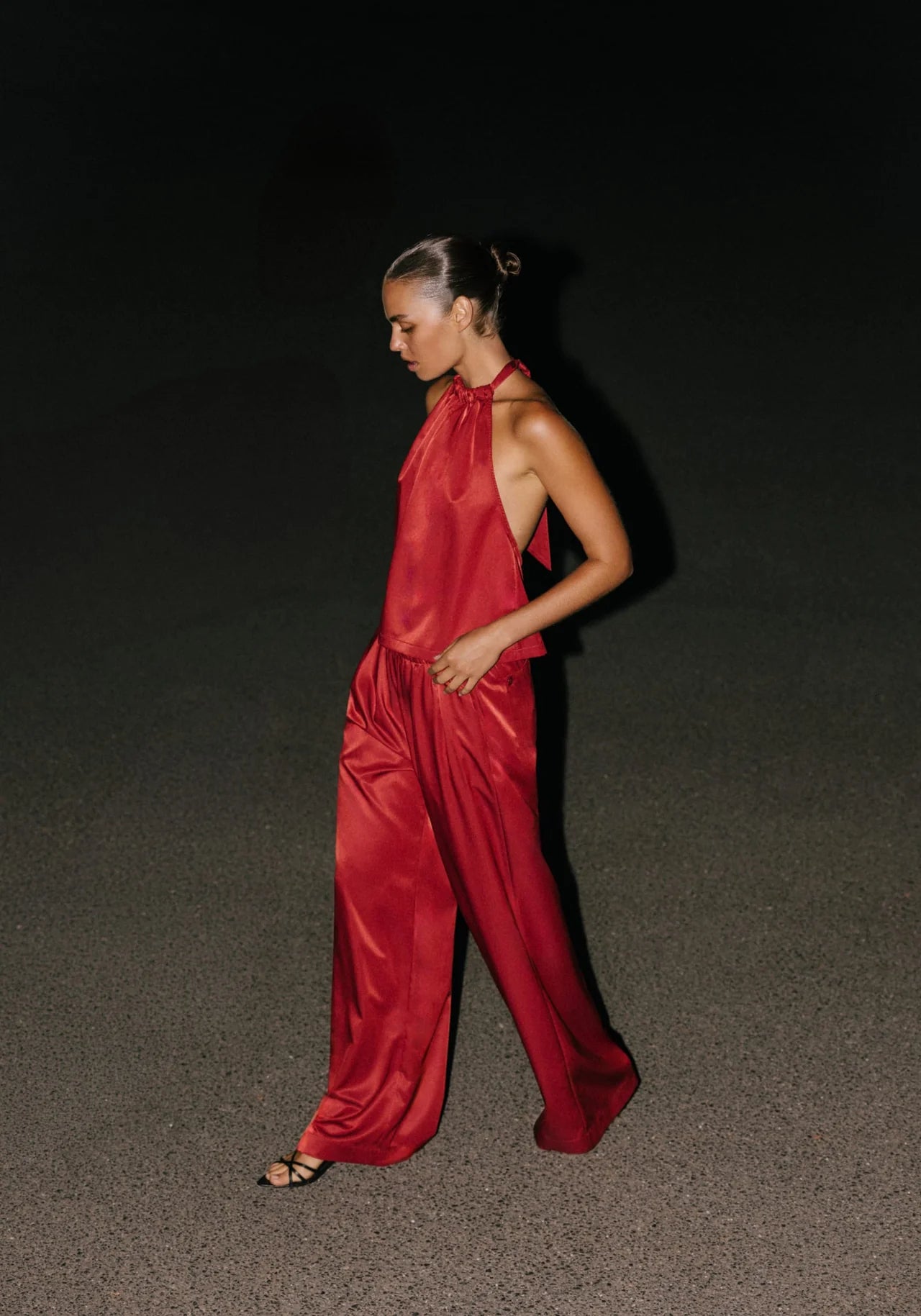 Madden Pant in Red Viktoria + Woods