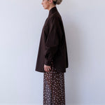 Bec Shirt in Chocolate Mabel