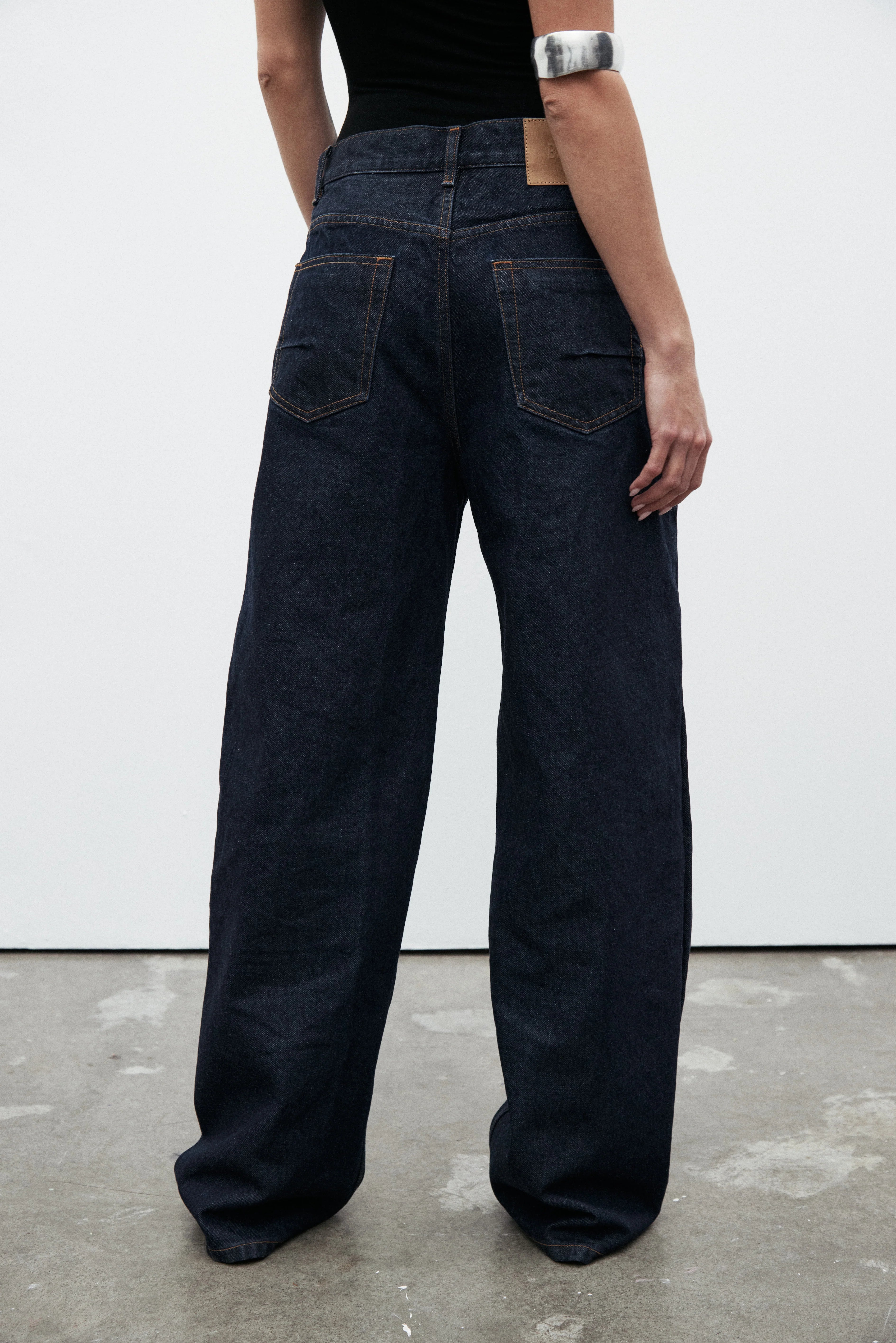 Perry Denim in Dress Blue Bayse Brand