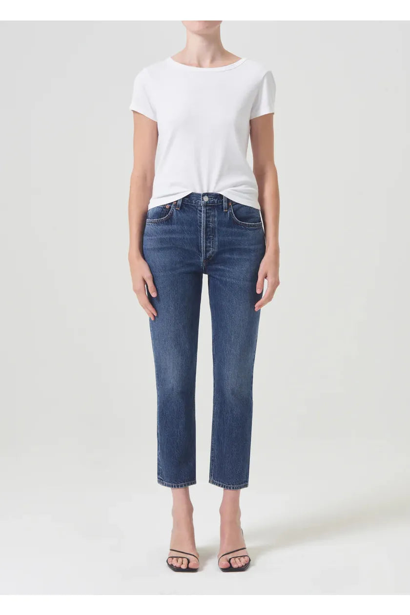 Riley Crop Jean in Control