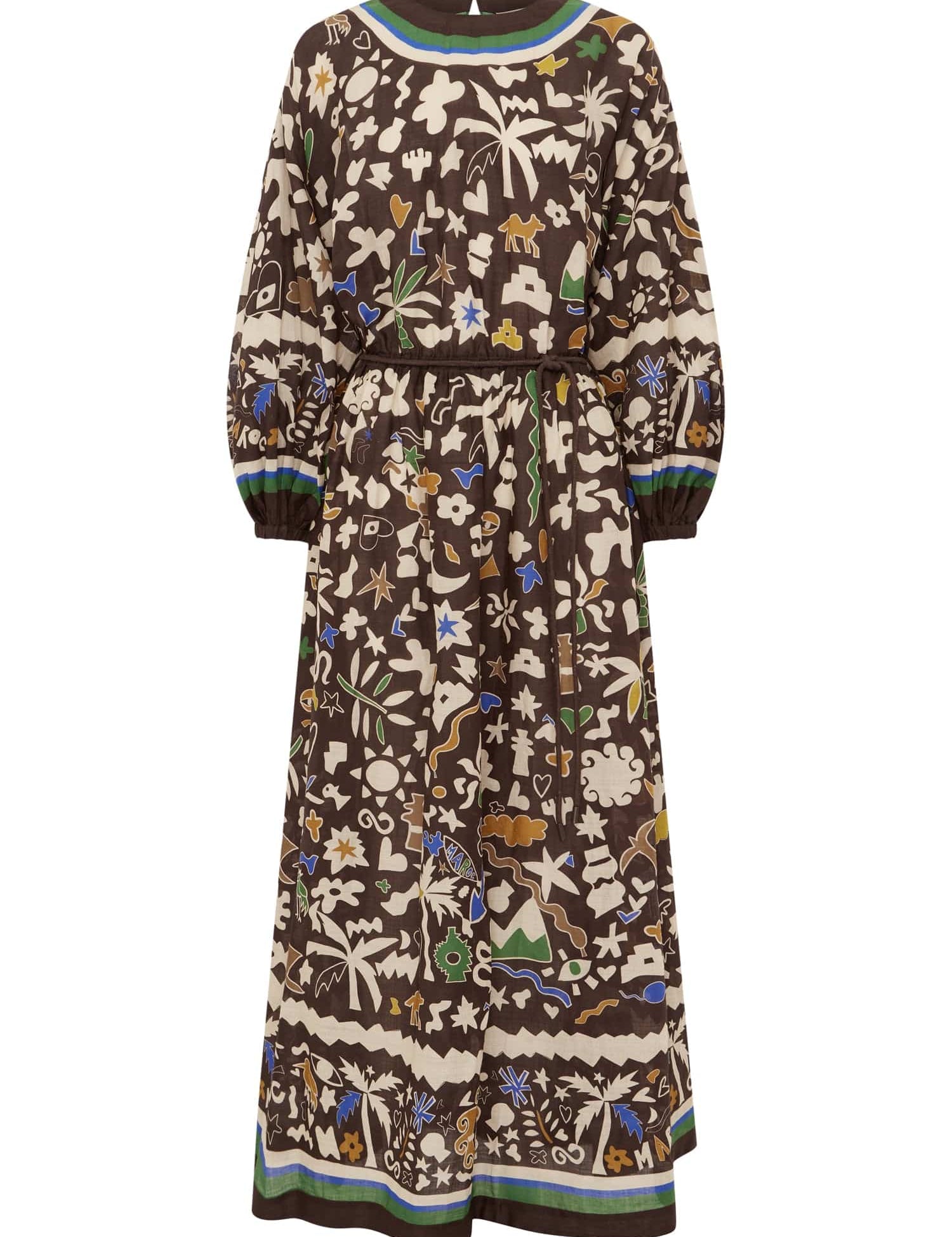 Maroc Midi Dress Alemais