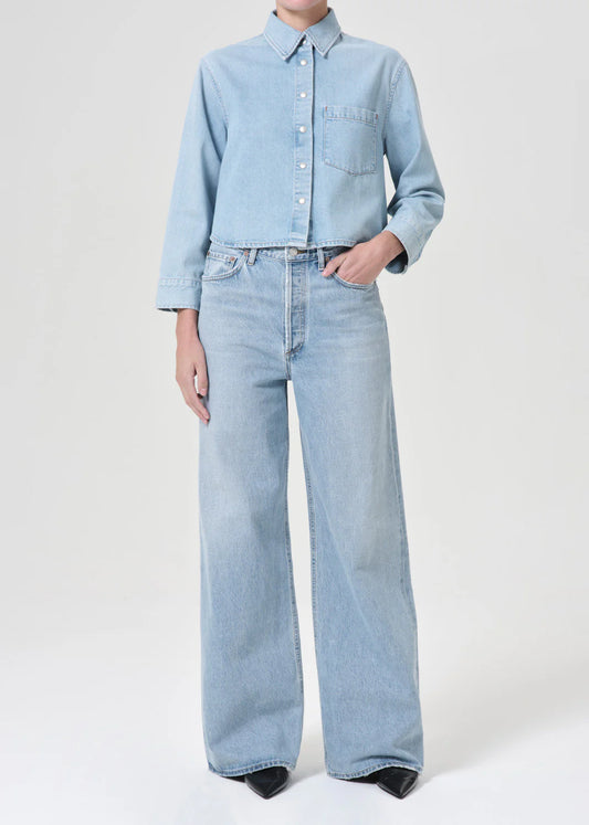 High rise wide leg jean clothlifestyle boutique