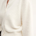 Posie Knit Cardigan in White Elka Collective