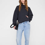 Harvey Sweatshirt Stencil in Vintage Black Cloth Lifestyle Boutique