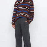 Kylo Jersey in Plum Indigo Stripe Bec and Bridge