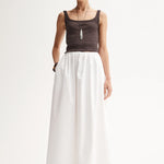 Persi Tank in Chocolate Elka Collective