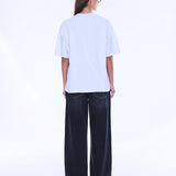 Sophia Relaxed Tee in Washed Grey Ena Pelly