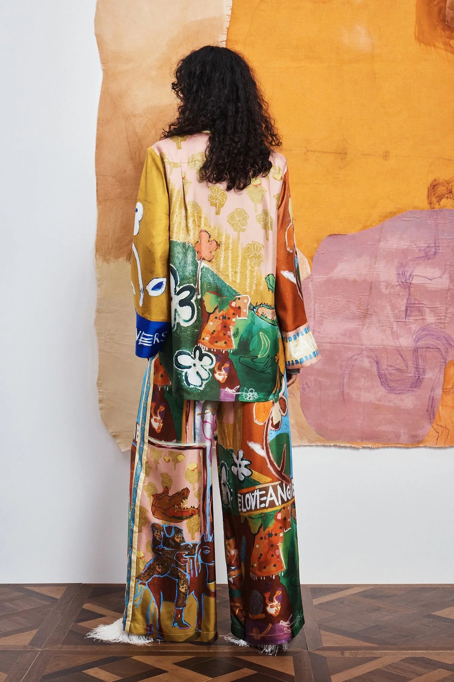 Mlak Silk Pant Alemais