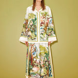 Jungle Boogie Silk Shirt Alemais