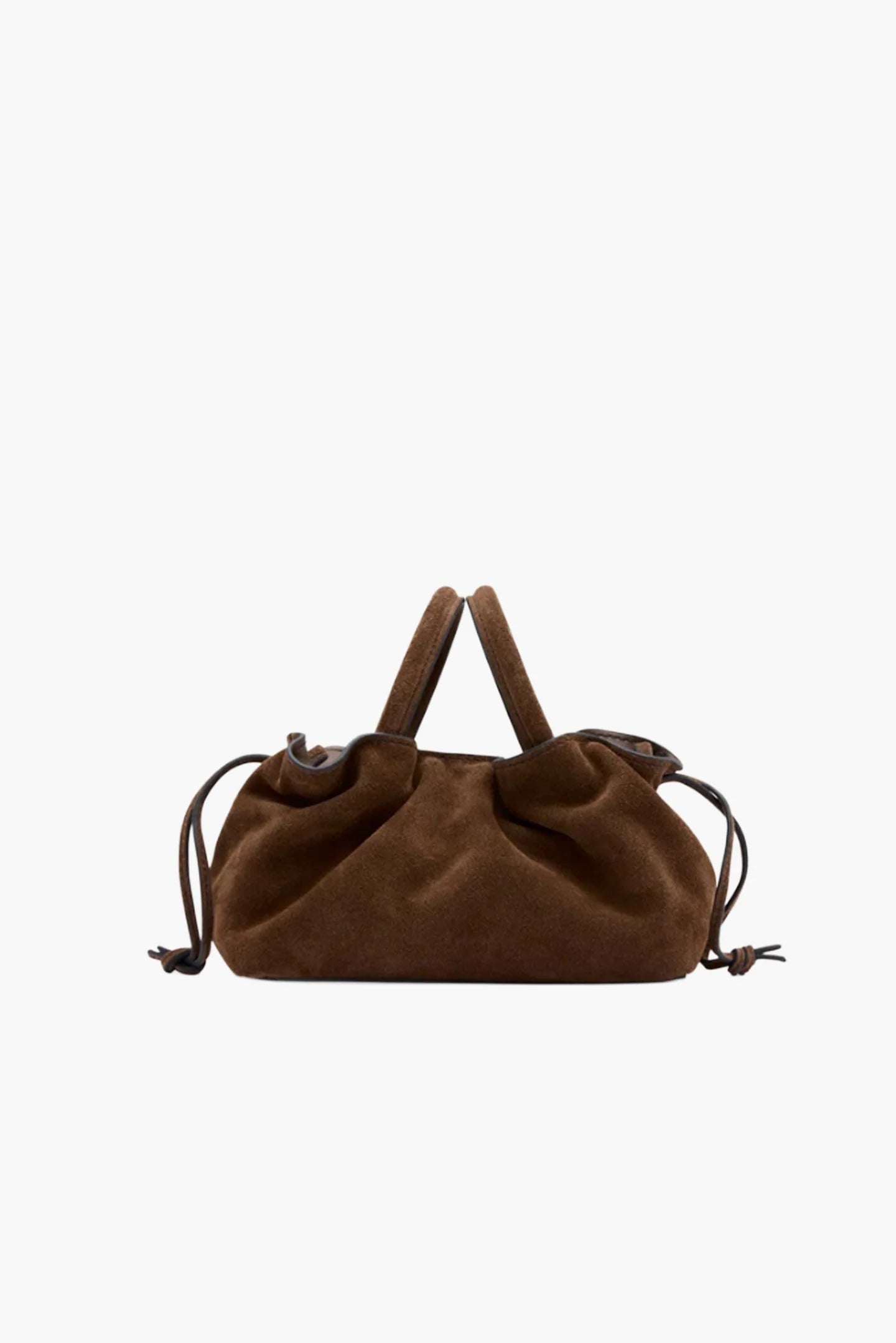 Brown Suede Mila Mini Tote Rylan