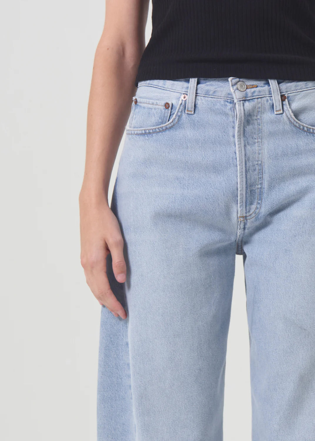 Luna Pieced Jean in Void