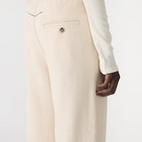 Fleece Barrel Leg Trackpant