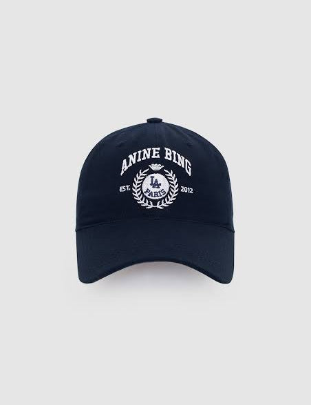 Collegiate Cap in Navy ANINE BING