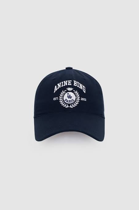 Collegiate Cap in Navy ANINE BING