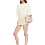 Bloom Short Sleeve Stripe in Lemontini Lioness