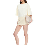 Bloom Short Sleeve Stripe in Lemontini Lioness