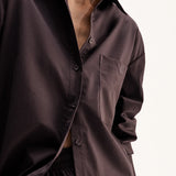 Austin Shirt in Chocolate Elka Collective