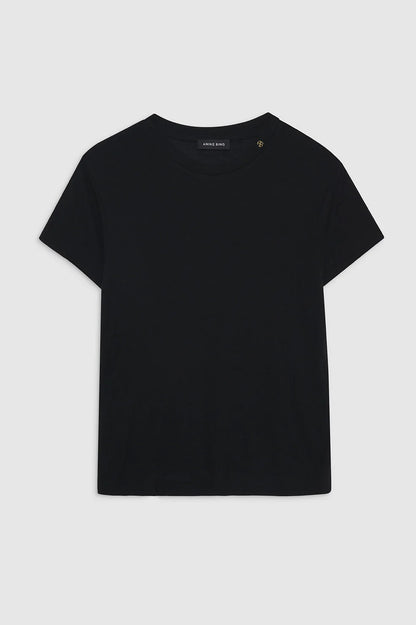 Amani Tee in Black Cashmere Blend