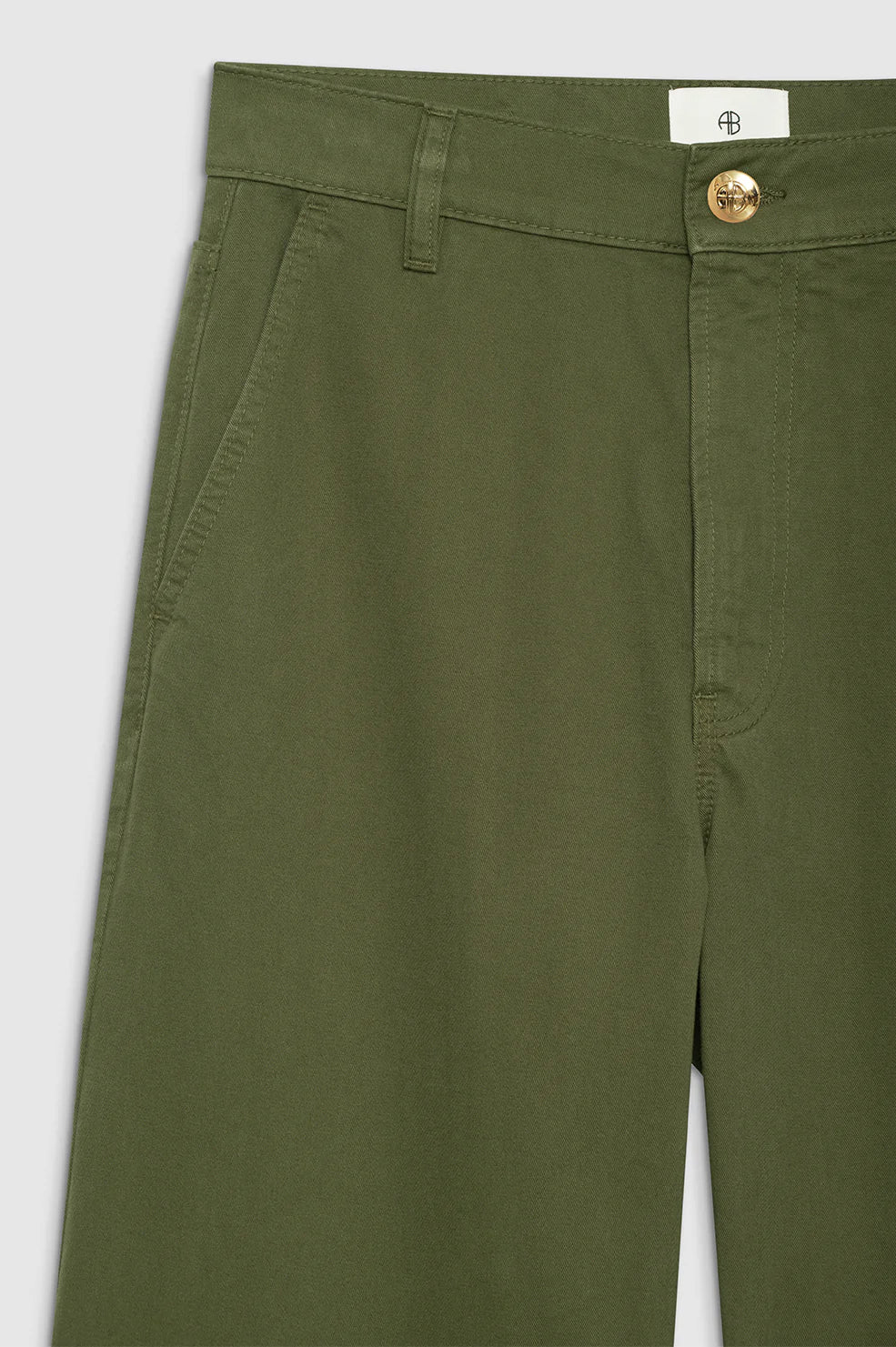 Briley Pant in Army Green