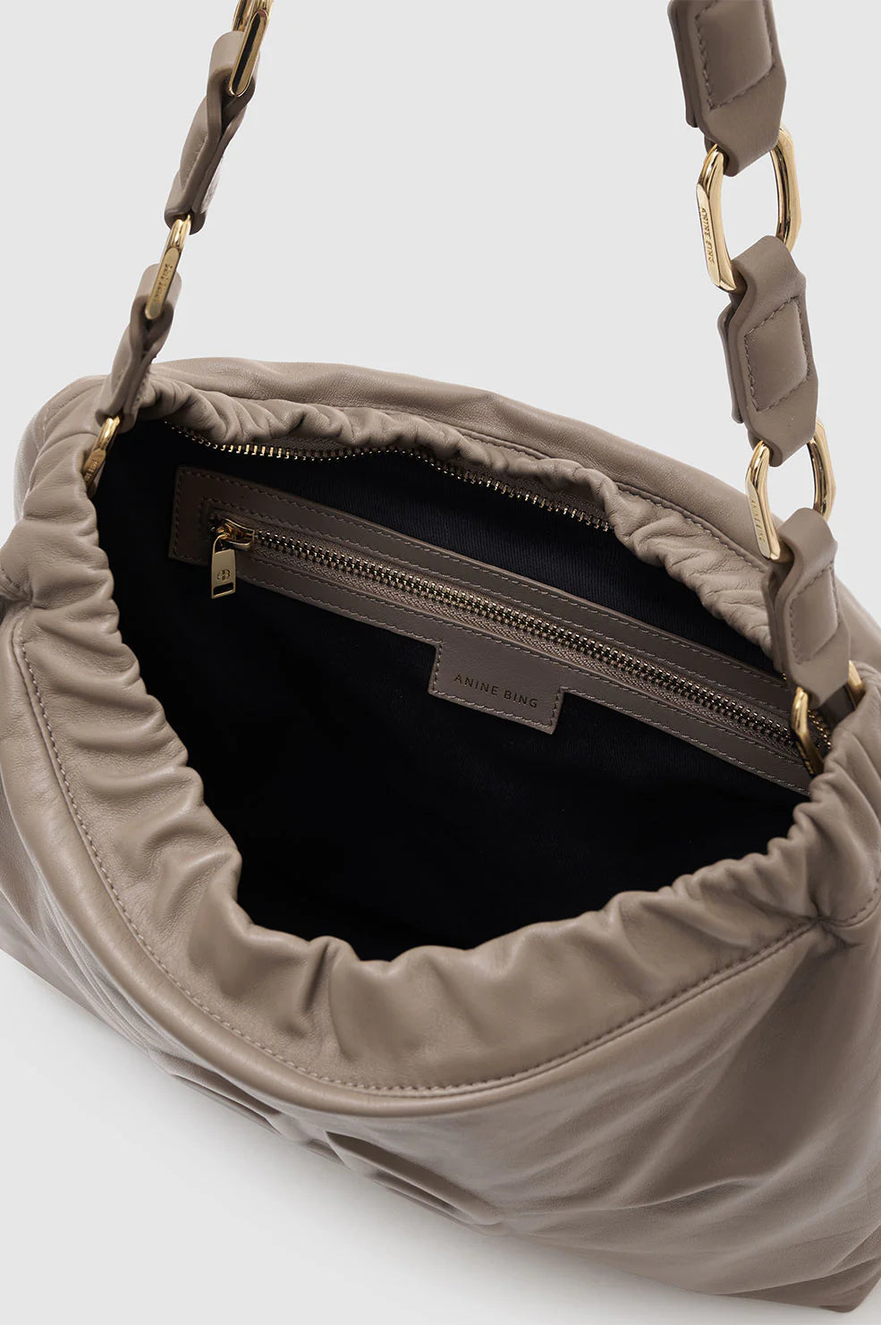 Cloth Lifestyle Boutique Kate Shoulder Bag in Taupe