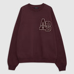 crew neck sweater with logo clothlifestyle boutique