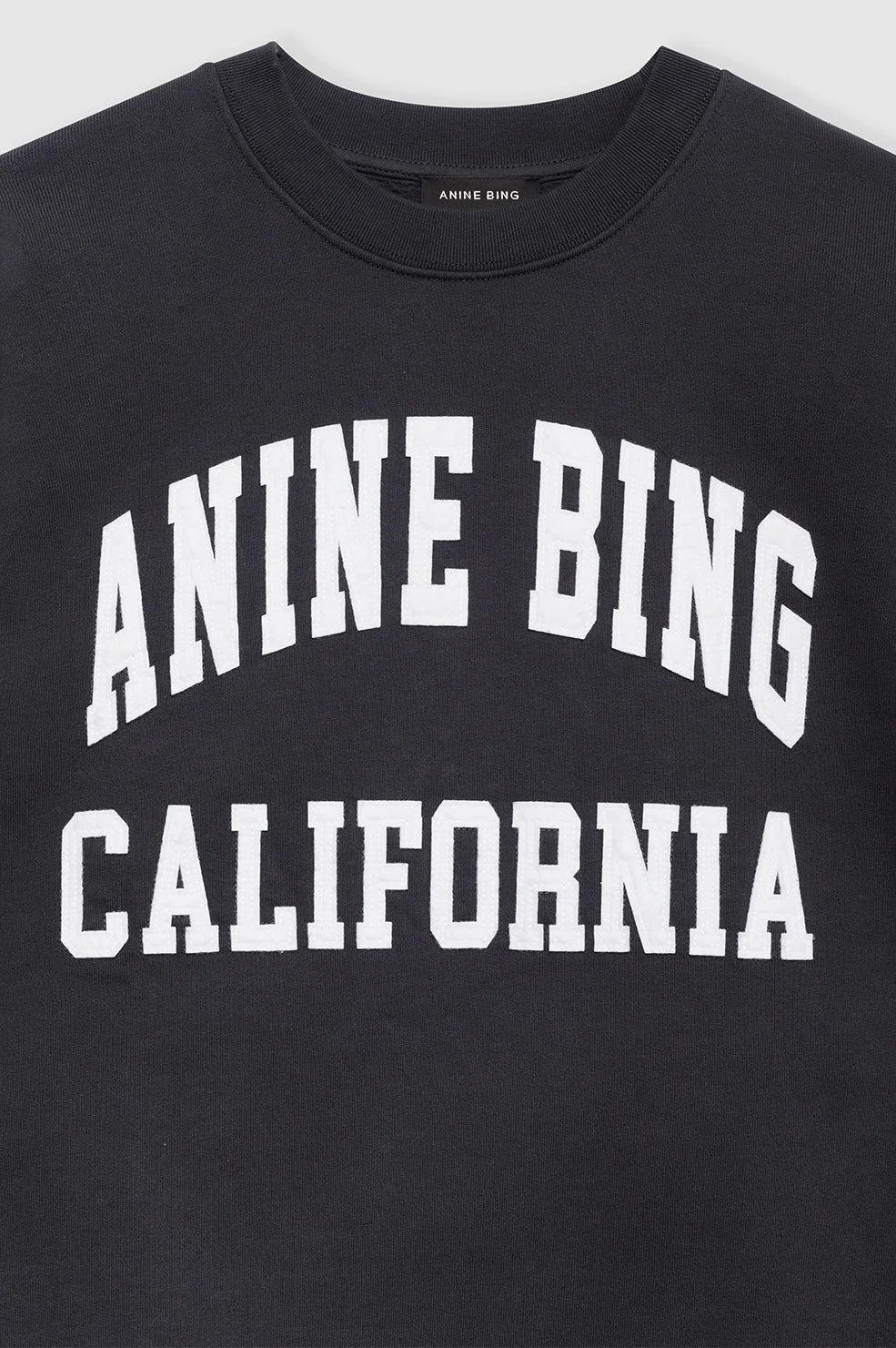 Miles Sweatshirt in Vintage Black by Anine Bing