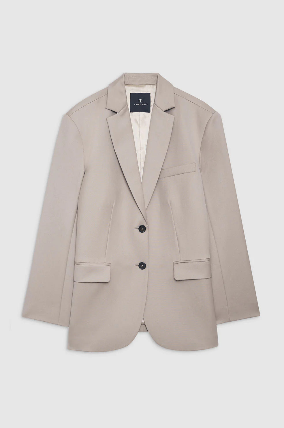 Quinn Blazer in Taupe by Anine Bing