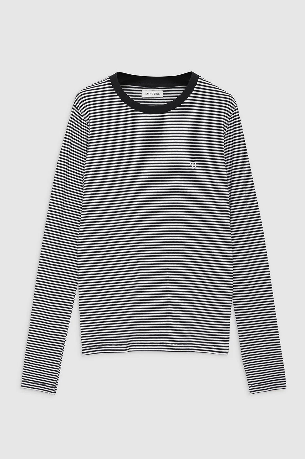 Rylan Tee Black / White Stripe