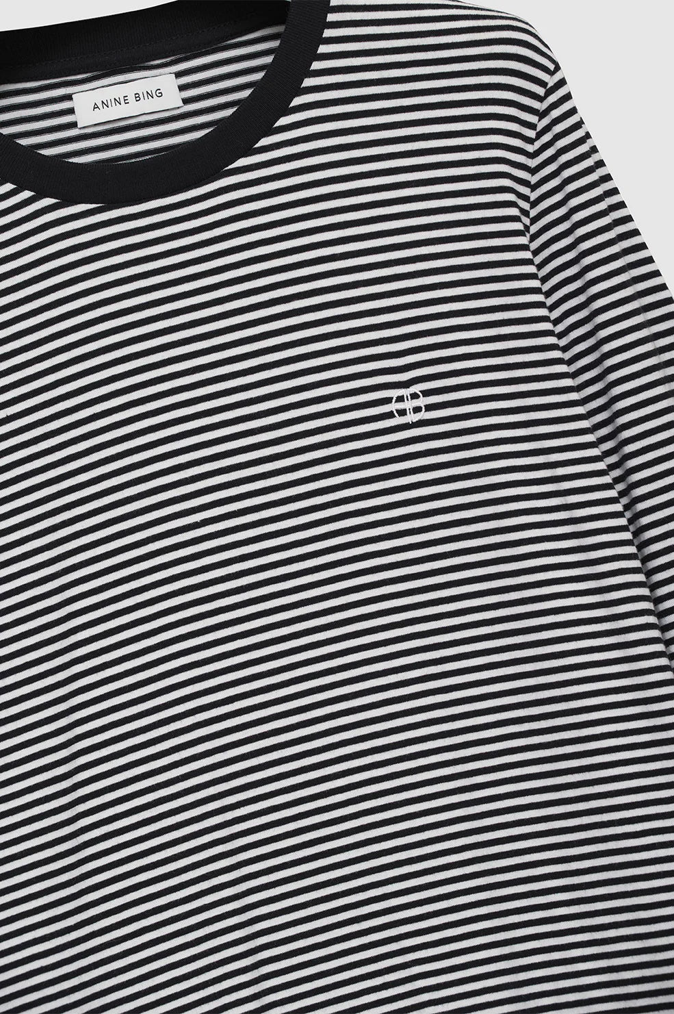 Rylan Tee Black / White Stripe