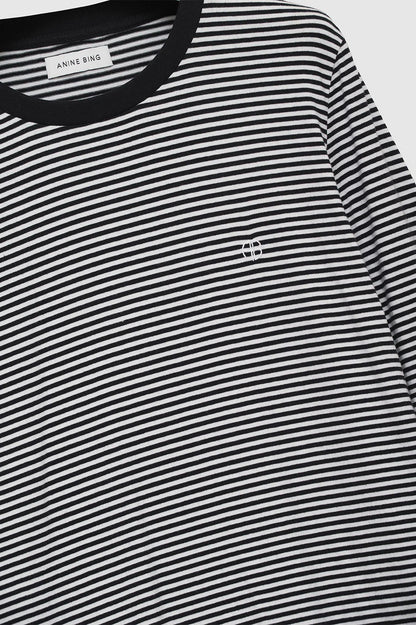 Rylan Tee Black / White Stripe