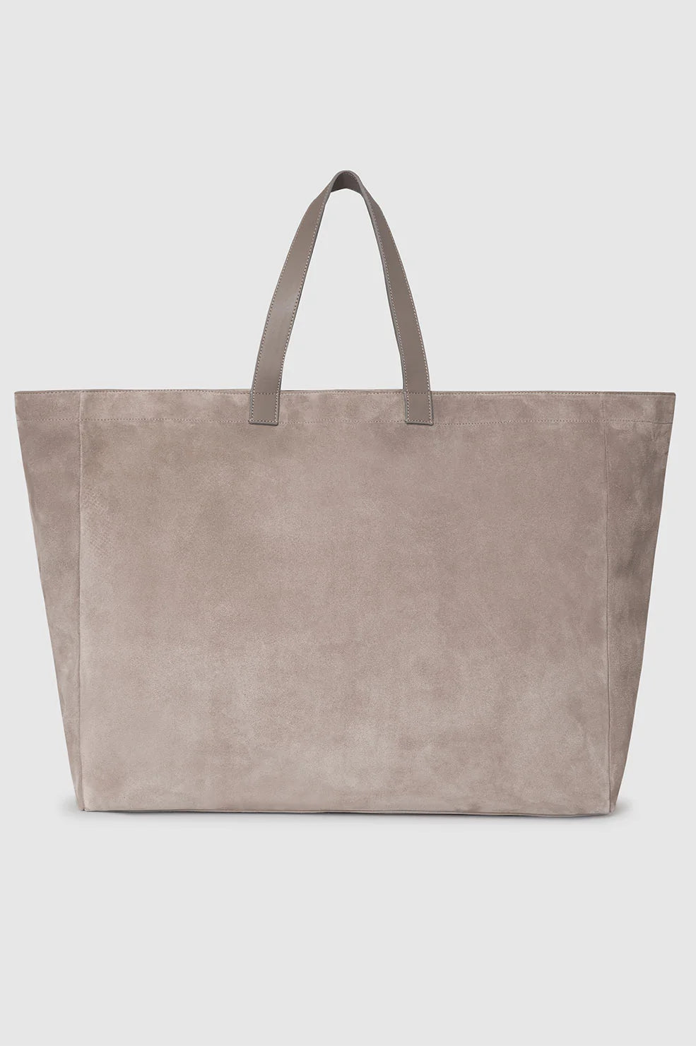 Rio Tote XL in Taupe Suede by ANINE BING