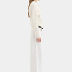 Lise Cardigan in Ivory Sir.