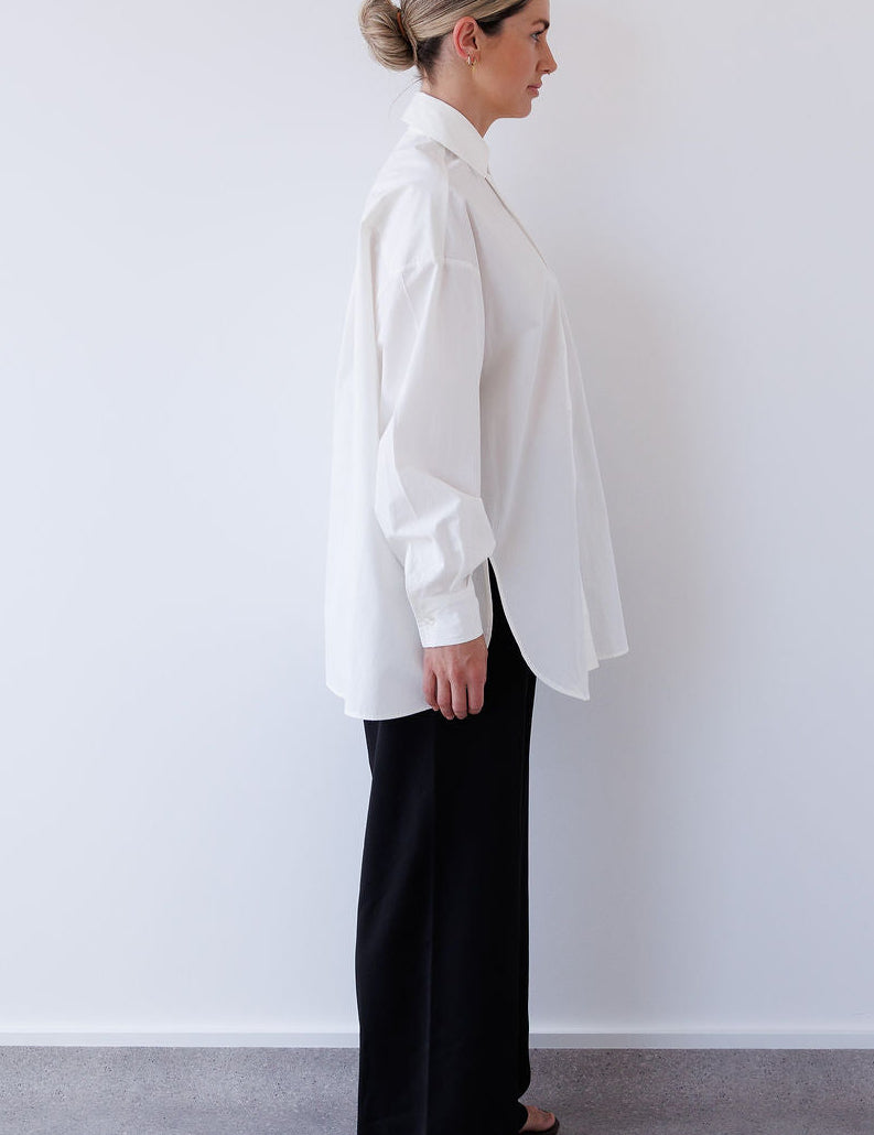 Bec Shirt in White Mabel