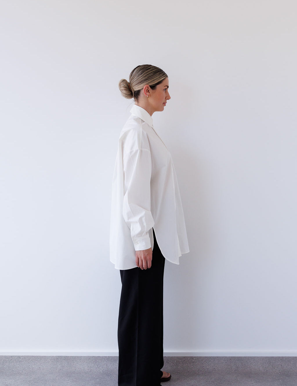 Bec Shirt in White Mabel