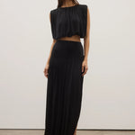 Contessa Skirt in Black Cloth Lifestyle Boutique