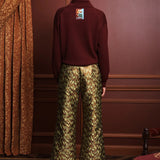 Claudia Plum Knit Polo Alemais