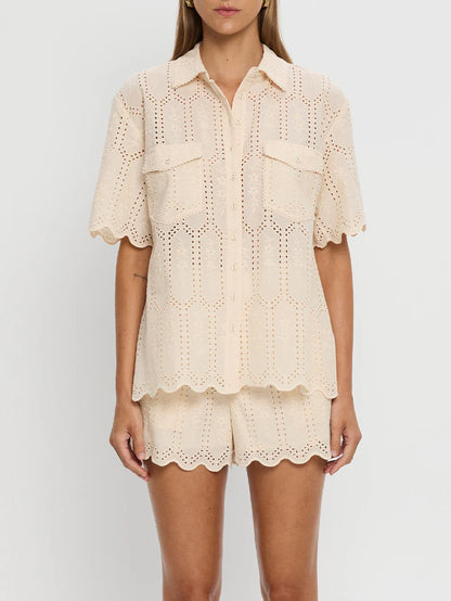 Estelle Shirt in Cream