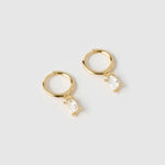 Pip Gold Charm Earrings Arms of Eve