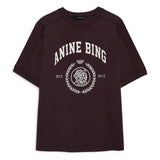 Jaylin Collegiate Tee in Fig