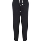 combat cotton knit pant black