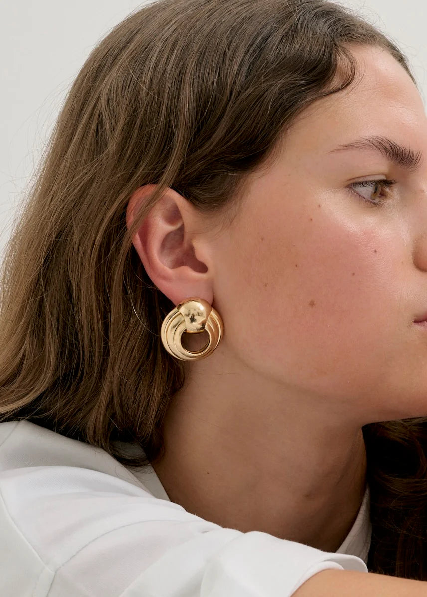 Immaculate Earrings in Gold