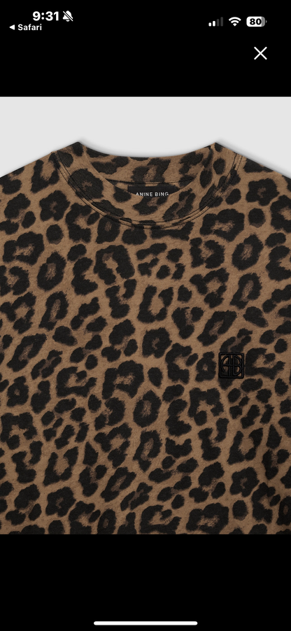 Avi Tee in Leopard