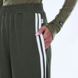 Valentino Stripe Pant in Olive