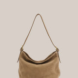 Vestirsi Eden Leather Shoulder Bag in Brown Suede Vestirsi