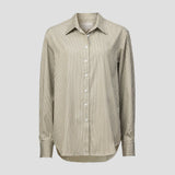 Trinity Shirt in Green Stripe