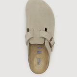 Boston SFB Taupe Suede Leather - Regular Fit