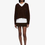 Campbell V Cropped Jumper Bec and Bridge