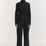 Tonic Zip Long Sleeve in Black