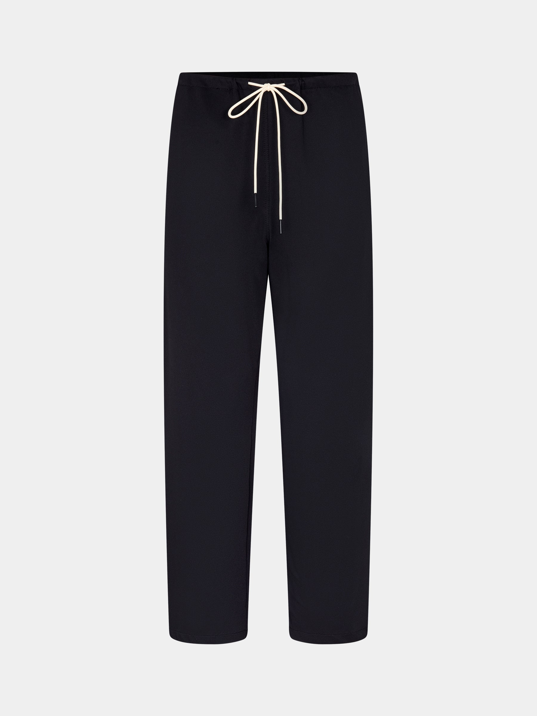 Twill Minimal Pant in Black BASSIKE