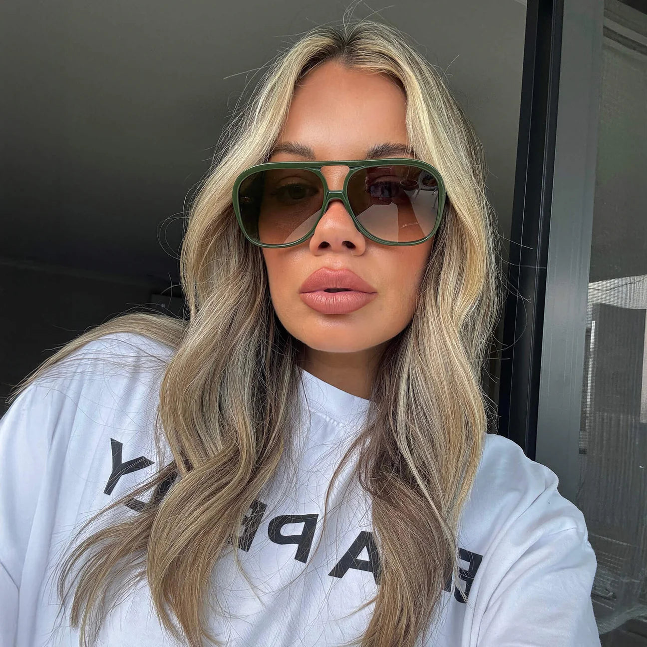 Bang Bang Army Green Valley Eyewear